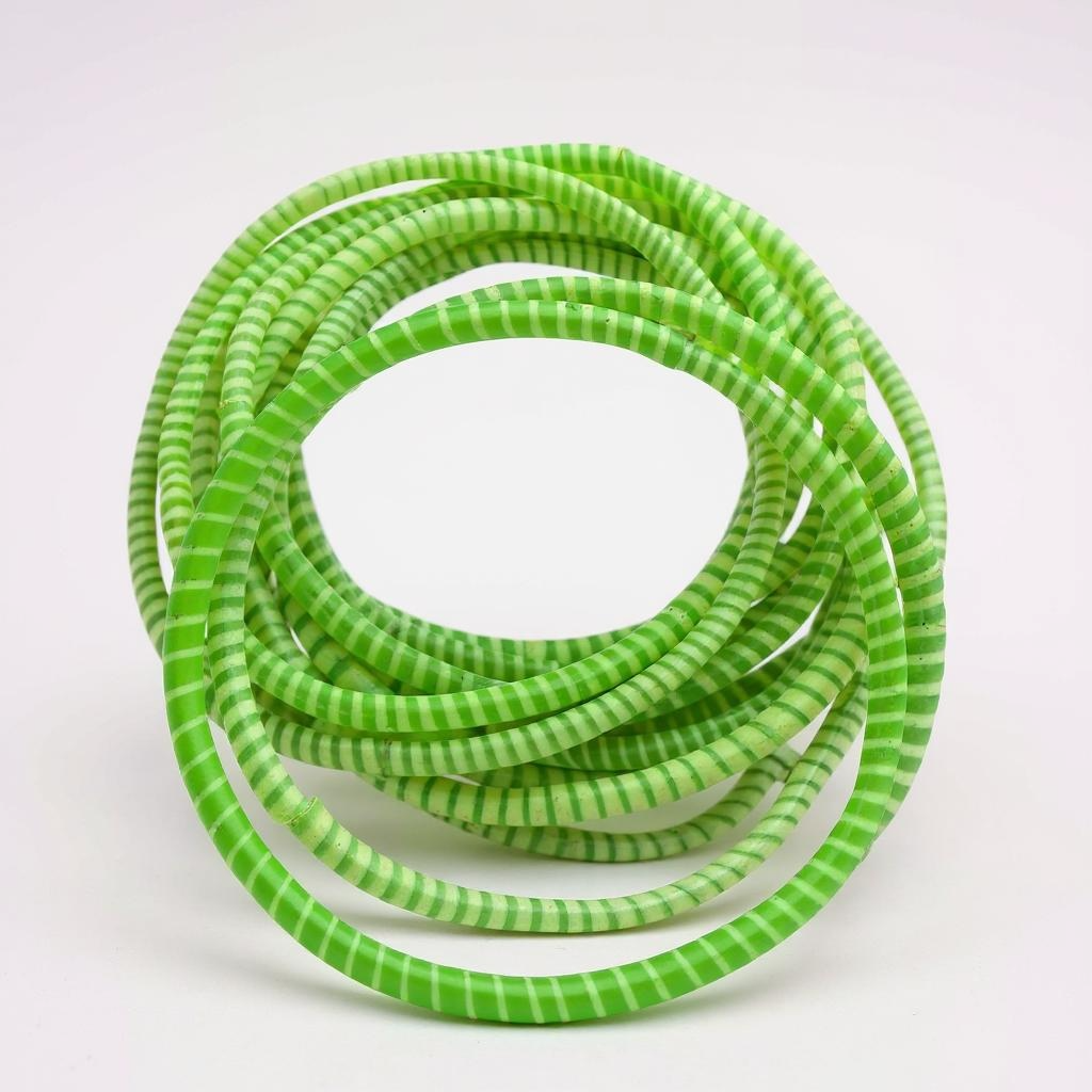 Handmade Recycled Flip-Flop Bracelet – Lightweight, Colorful & Eco-Friendly
