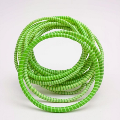 Handmade Recycled Flip-Flop Bracelet – Lightweight, Colorful & Eco-Friendly