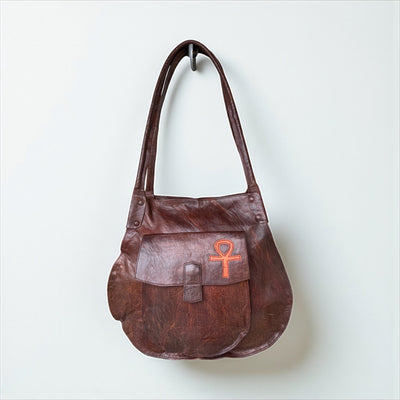 Heritage Unleashed: Exquisite Handmade Leather Bag from Mali