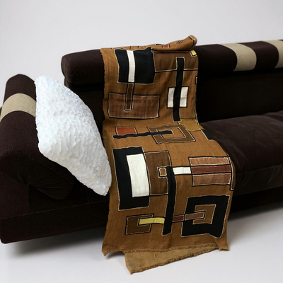 Modern Patterned Malian Bogolanfini