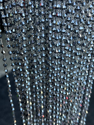 Hyeden (Shiny or Glittery) Authentic Ghana Silver Waistbeads 45 Inches. (Wholesale)