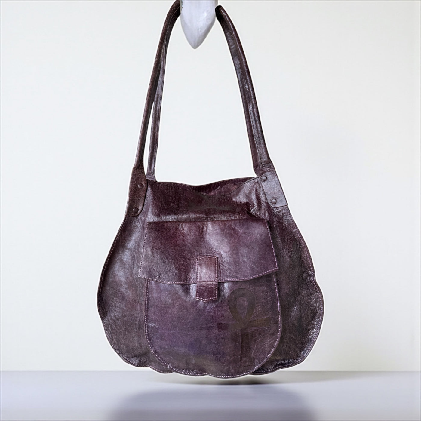 Heritage Unleashed: Exquisite Handmade Leather Bag from Mali