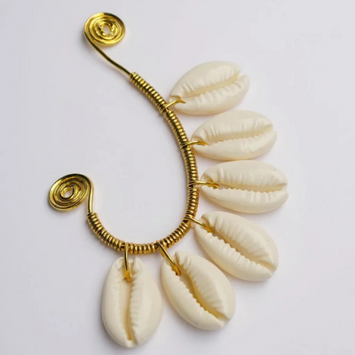 Gold Wire Wrapped Ear Cuff