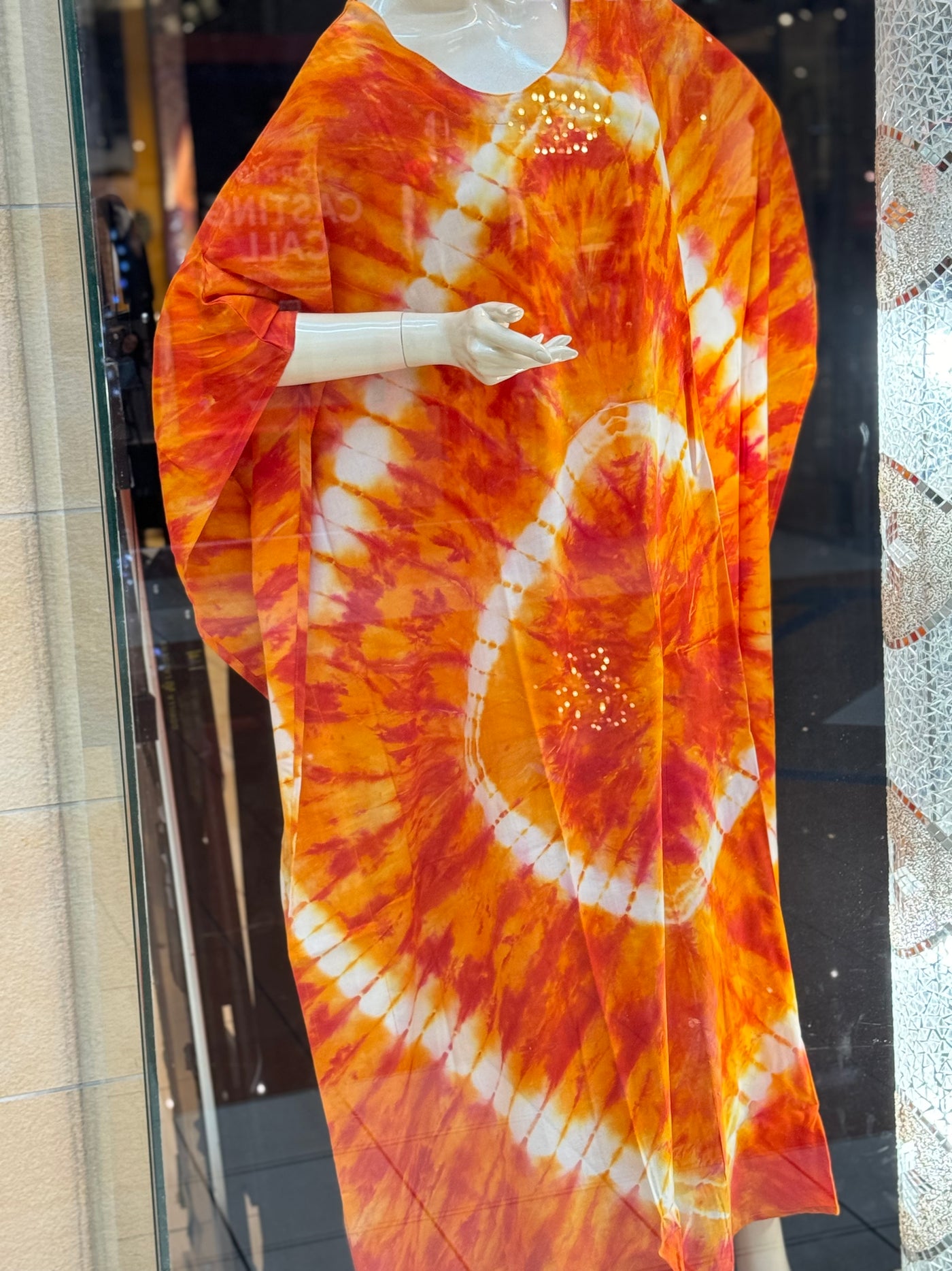 Tie Dye Kaftan Dresses