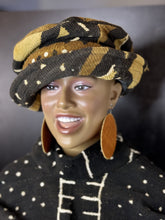 Load image into Gallery viewer, Classic Padded Oversized Mudcloth Hats collection
