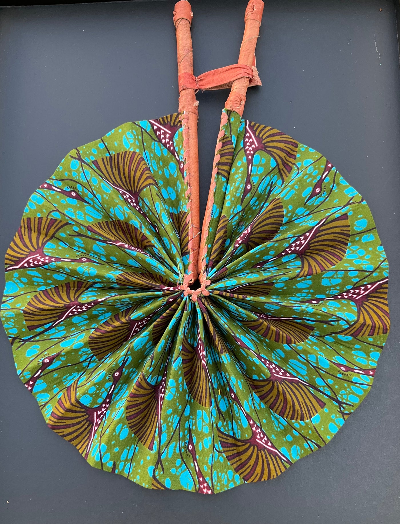 African Elegance in Hand: Traditional Foldable Fans from Ghana