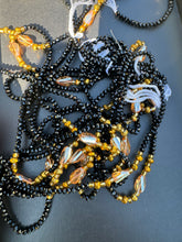 Load image into Gallery viewer, Sauda (Dark Beauty)Authentic Black Gold Ghana Waistbeads
