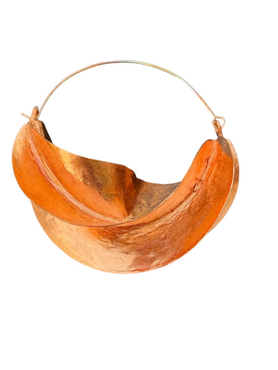 Copper Fulani Hoop Earrings – XS to Jumbo Sizes
