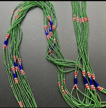 Load image into Gallery viewer, Afro Essence Trifecta Green Waistbead
