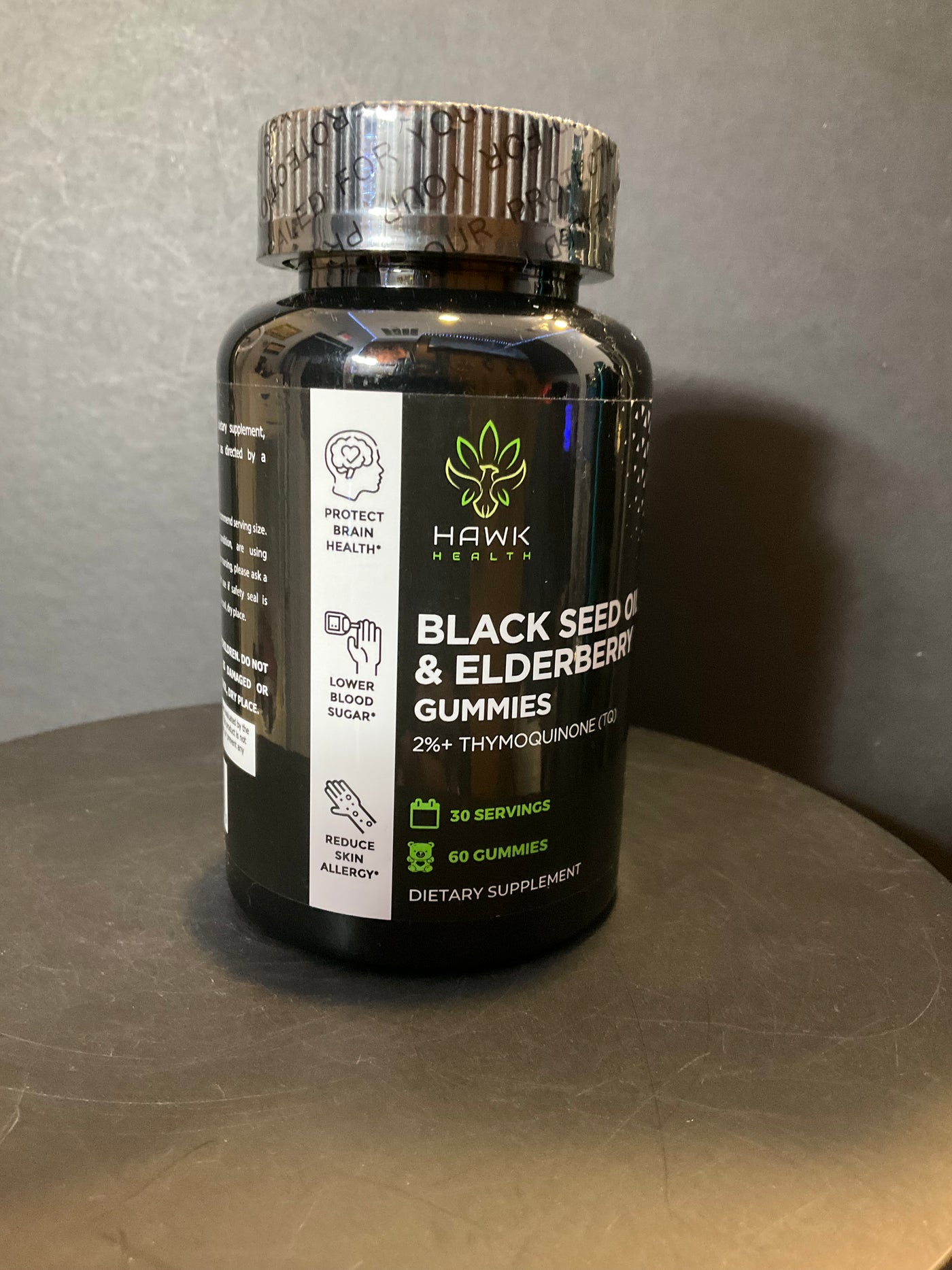 Black Seed Oil & Elderberry Gummies  100% Hallal