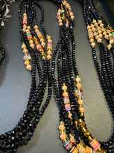 Load image into Gallery viewer, Halima (Gentle)Authentic Ghana Black Gold Waistbeads 46 Inches
