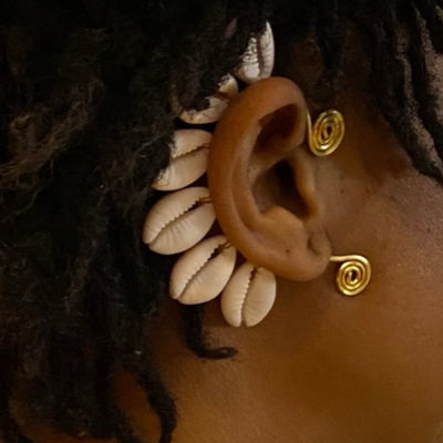 Coastal Elegance Copper Ear Cuffs
