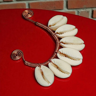 Coastal Elegance Copper Ear Cuffs
