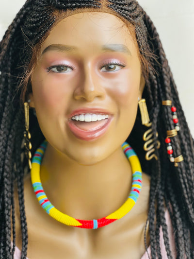 Handcrafted African Woman Necklace