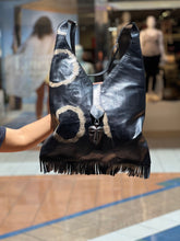 Load image into Gallery viewer, Handmade Real Leather Tie Dye Cross Bag
