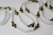 Load image into Gallery viewer, Authentic Ghanaian Snow White Crystals Waistbeads
