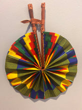 Load image into Gallery viewer, Authentic Handcrafted African Fan
