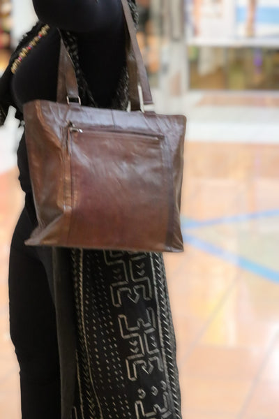 Exquisite Real Leather Bag Crafted