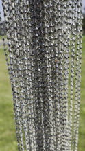 Load and play video in Gallery viewer, Hyeden (Shiny or Glittery) Authentic Ghana Silver Waistbeads 45 Inches.
