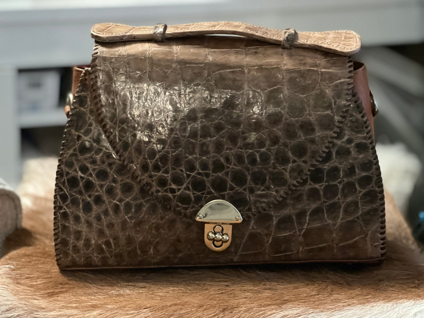 Natural Leather Purse