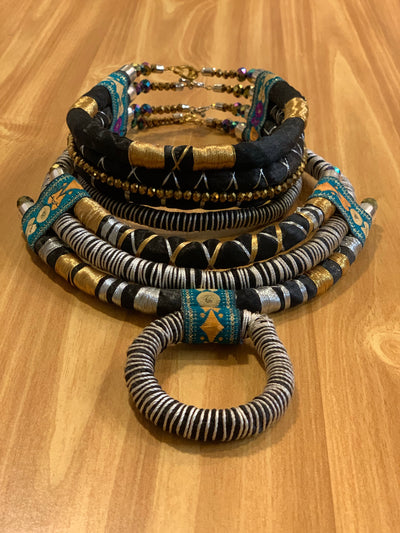 SARAMANI Large Ethnic Necklace