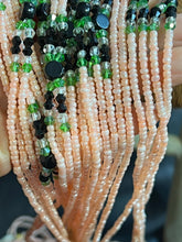 Load image into Gallery viewer, Peachy Double Strands Waistbeads
