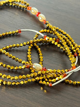 Load image into Gallery viewer, Gold Stretchable Waistbeads
