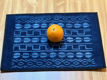 Load image into Gallery viewer, Coweries Shells Indigo Placemats
