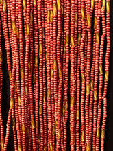 Load image into Gallery viewer, Matted Mauve Single Strand Ghanaian Waistbeads 
