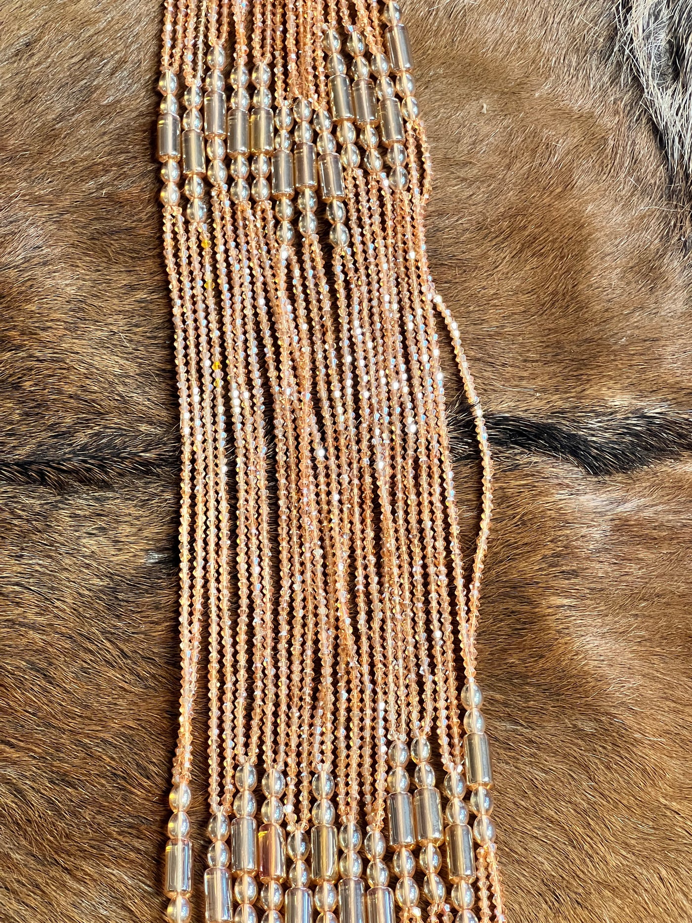 Gold Crystals Double Strands