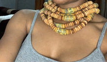 Load image into Gallery viewer, Unisex Malian Wooden NecklaceSARAMANI HOUSE 
